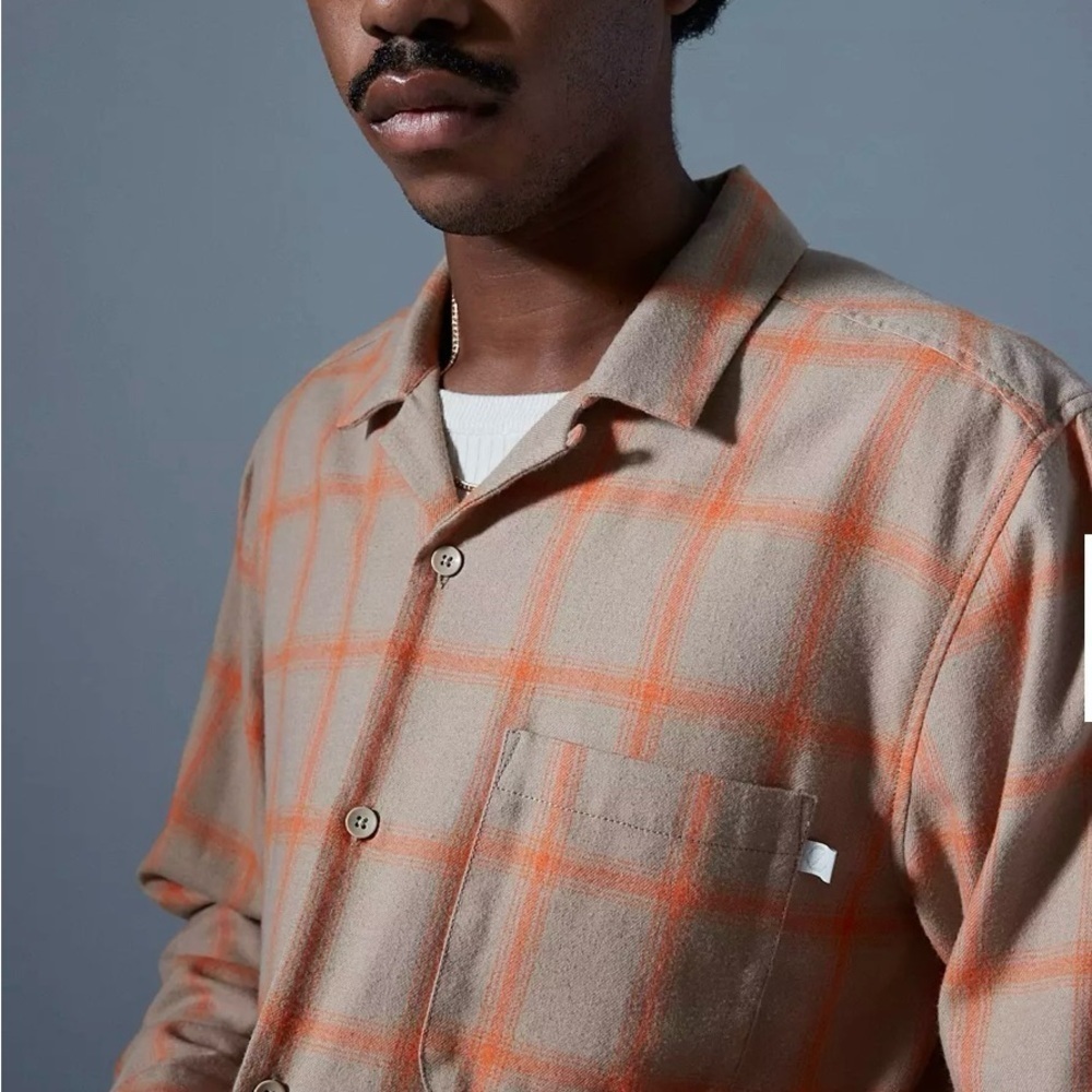 Urban Outfitters Standard Cloth Flannel Collar Shirt large. Excellent condition